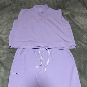 Figs Zamora Jogger pants size 2XL TALL and Rafaela top 2XL. Smoke free home.